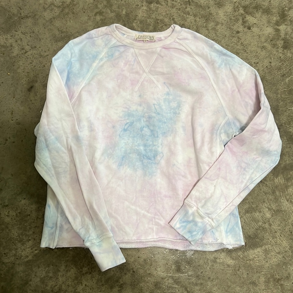 Joah Brown Cropped Sweatshirt sz S/M